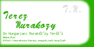 terez murakozy business card